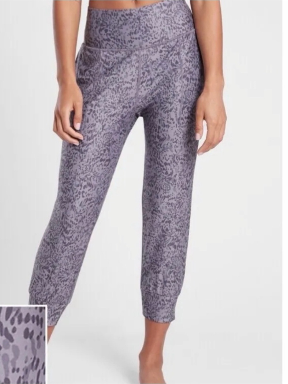 Athleta Salutation Printed Crop Jogger